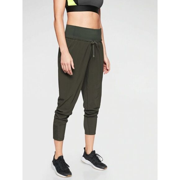 Athleta Black Spar Athletic Pants Size M - Picture 3 of 8